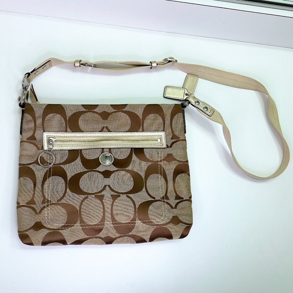 Coach Logo Crossbody Bag